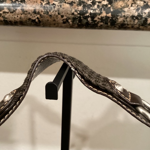 The SAK Dark Brown Suede Shoulder Purse - Picture 6 of 7